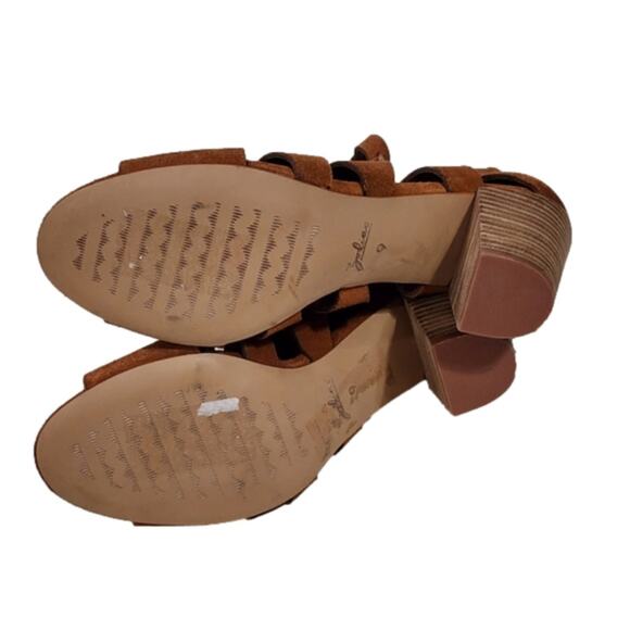 Zodiac Womens Camila Chestnut Cut-Out Heel Gladiator‎ Sandal Size 9 - Picture 9 of 11